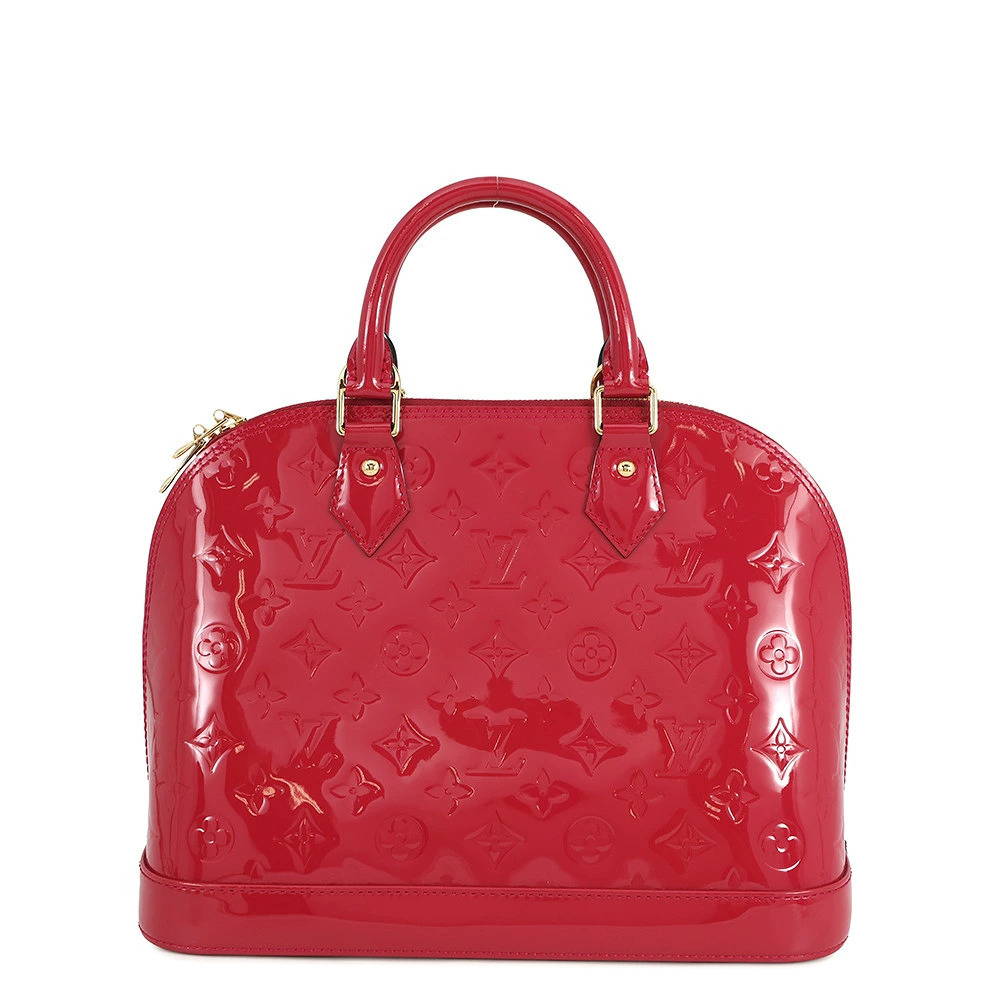 Louis Vuitton Alma Monogram Vernis Handbag Shoulder